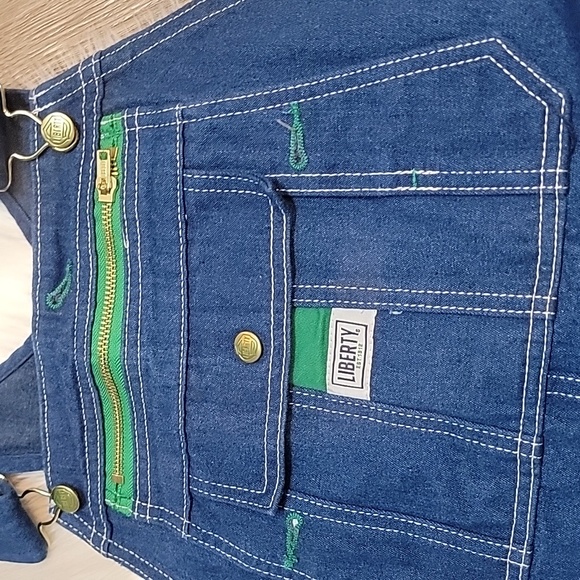 Vintage | Liberty Denim Bib Overalls 34 x 30 - Picture 3 of 12